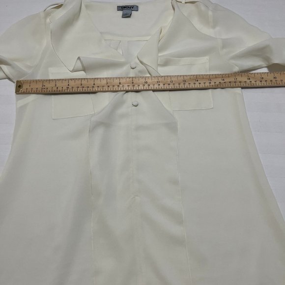 DKNY Women's  Button Down Top Size S - Picture 9 of 12